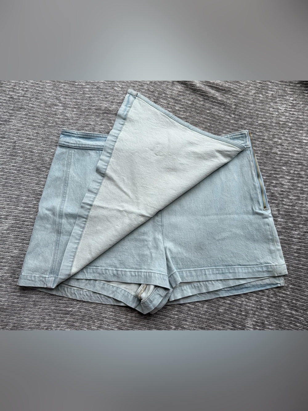 J.crew Women’s Denim skort Montauk Wash Size 14 - Picture 7 of 12